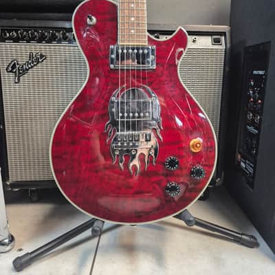 Michael Kelly Patriot Decree Phoenix Special Lava Edition electric guitar image 9
