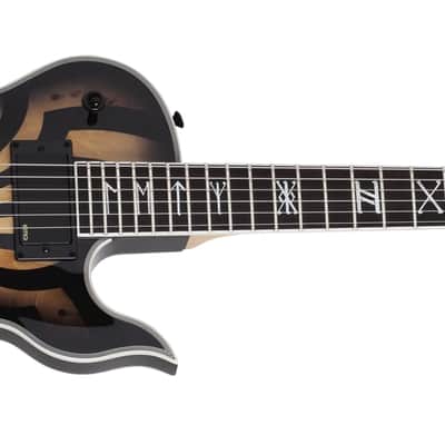 Wylde Audio ODIN GRAIL BUZZSAW-BCB Charcoal Burst Buzzsaw image 2