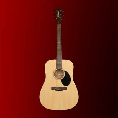 Jasmine JD-36 Dreadnought Acoustic Guitar (Natural) *USA Small Business* image 2
