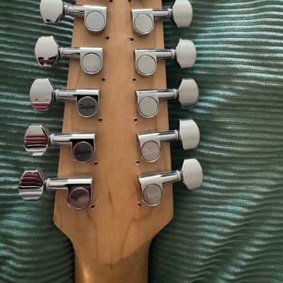 Unknown/ Taylor Electric 12 string Unknown - Natural image 4
