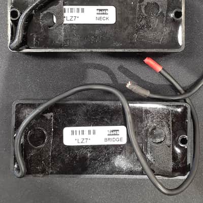 DiMarzio IBZ - LZ7 (Pair) 2000's - Black - Red image 2