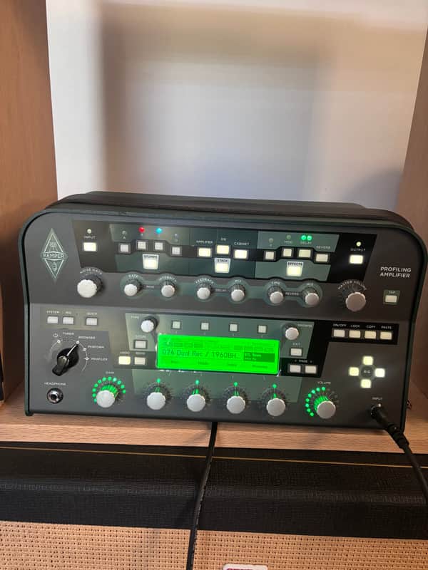 Kemper Amps Profiler PowerHead 600-Watt Digital Modeling Guitar Amp Head 2013 - 2025 - Black
