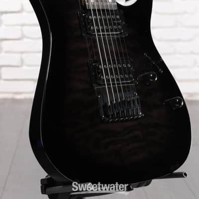Ibanez Gio GRG7221QA Electric Guitar - Transparent Black Sunburst (GRG7221QATKSd1) image 4