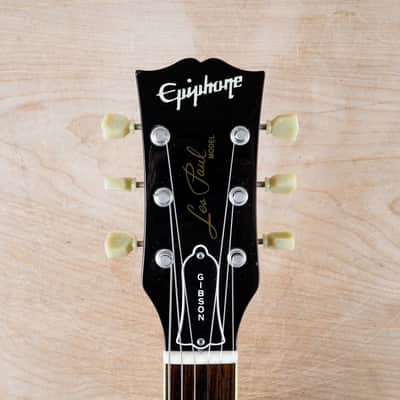 Epiphone LPS-80 Les Paul Standard (Japanese Domestic) with Bigsby MIJ 2000 Wine Red Japan Open Book Headstock w/ Bag image 17