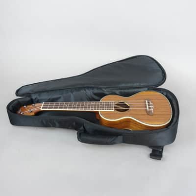 Oscar Schmidt Wide Neck Tenor Ukulele- Natural Koa w/ Gig Bag (Used) image 8
