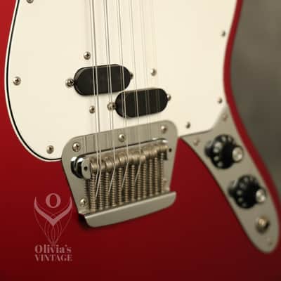1966 Fender Electric XII 12-string Candy Apple Red w/matching number HANG TAG image 5