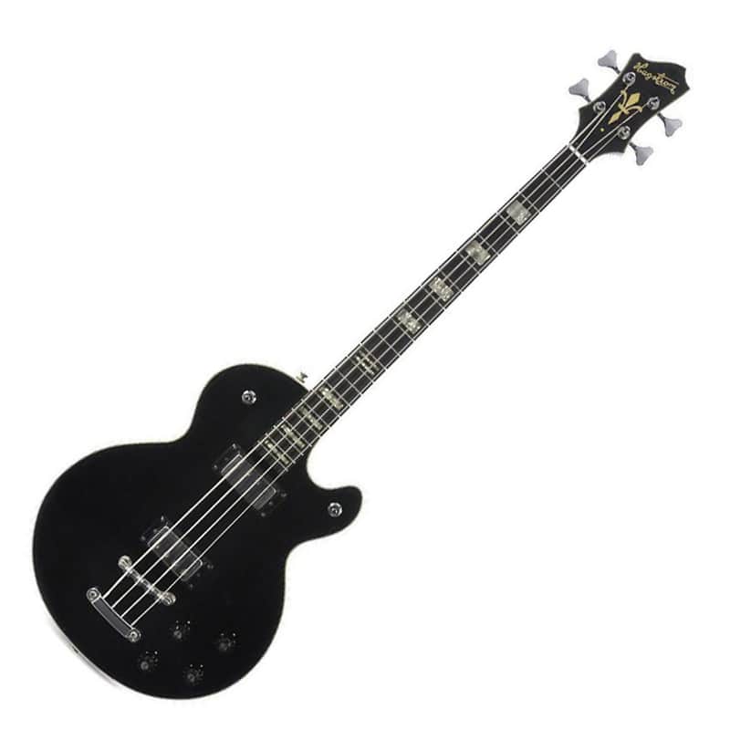 Hagstrom SWEB-BLK Swede 4-String Black Gloss image 1