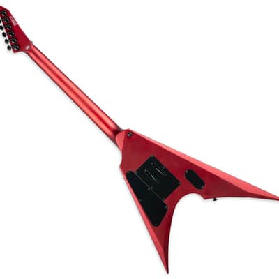 ESP LTD Arrow-1000 Guitar Candy Apple Red Satin B-Stock image 2