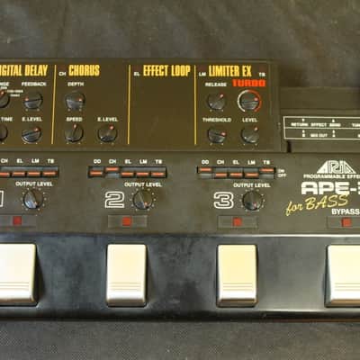 Aria APE-3 BASS Multi-Effect Unit 1980's Japan RARE! image 2