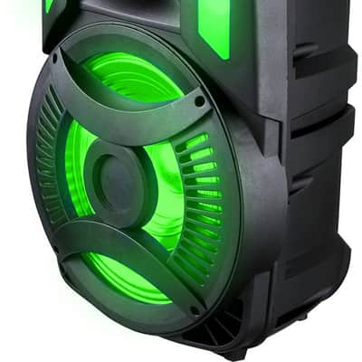 Technical Pro CLUB12 12" Rechargeable Bluetooth Speakers+Stands+Remote+Mic+Light image 5