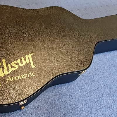 Gibson Case – Vintage Dreadnought Old Stock Koffer Plüsch BLAU image 2