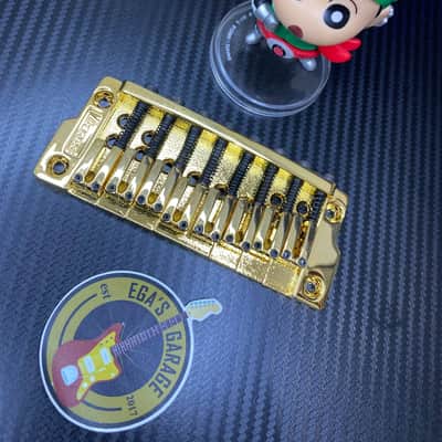 Ibanez Gibraltar Standard II Hardtail / Fixed Guitar Bridge RG/S - 8 String Gold Finish image 3