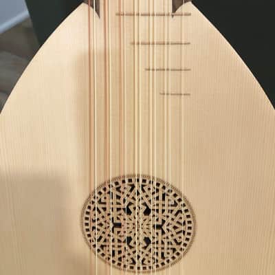 Early Music Shop (EMS) Heritage 7 Course Renaissance Lute after Hieber 2024 - Natural image 9
