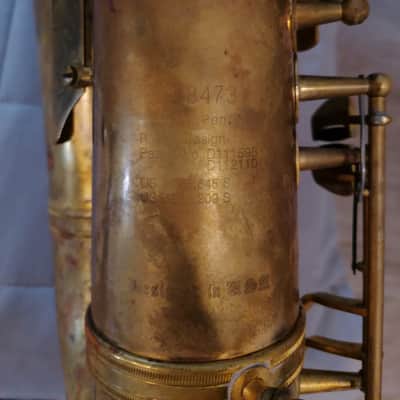 Cannonball Big Bell stone Series Premium mad meg tenor saxophone nacked brass, killer sound ready to play. image 9