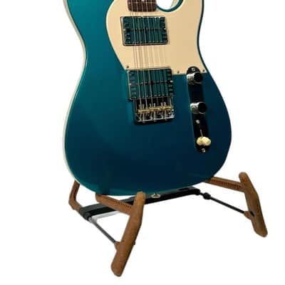 CP Thornton Classic II, 2022, Teal / Cream w/ matching Dual Foils & 5A Flame Maple Neck NEW (Authorized Dealer) image 3