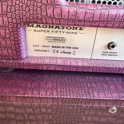 Magnatone Super 59 M80 2026 - Chrome Grape image 11