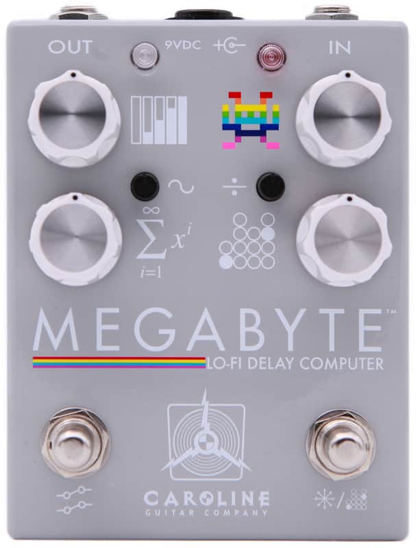 Caroline Guitar Company Megabyte Lo-Fi Delay Computer image 1
