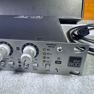 Immagine Audient ASP800 8-Channel Microphone Preamp/ADC 2010s - Silver - 4