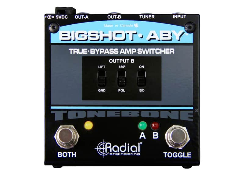 Radial Engineering BigShot ABY True Bypass Switcher Pedal v2 [DEMO] image 1