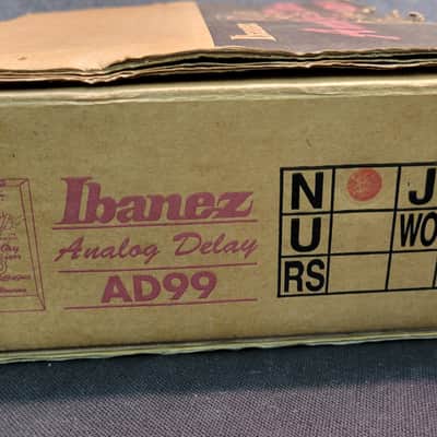 Vintage Ibanez AD99 Analog Delay with original box, paperwork, and power supply! image 6