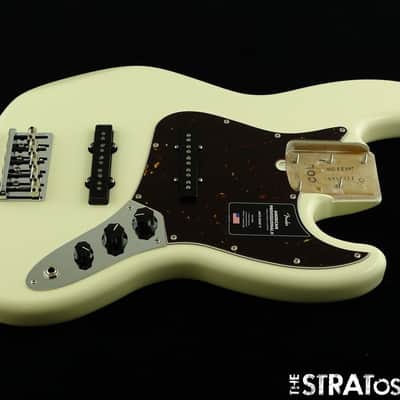 Fender American Professional II Jazz V 5 String Bass LOADED BODY Olympic White image 1