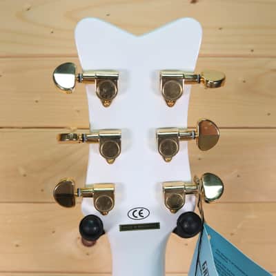 Gretsch G5021WPE Rancher Penguin Parlor Acoustic/Electric Guitar - White image 13
