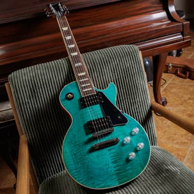 Gibson Les Paul Signature 2014 - Caribbean Blue image 2