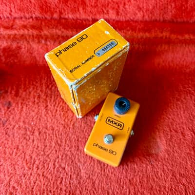 MXR Phase 90 1979 - Block logo original vintage analog phase shifter phaser pedal original vintage USA image 3