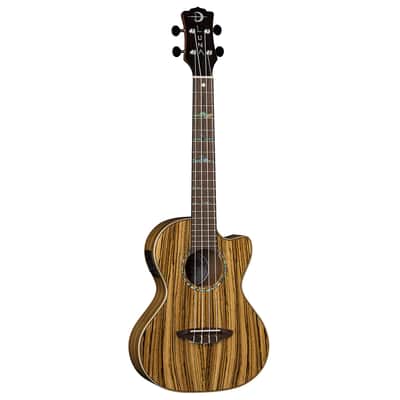 Luna High Tide Zebrawood Tenor Ukulele