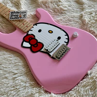 2024 Squier Hello Kitty Reissue Stratocaster Electric Guitar image 2