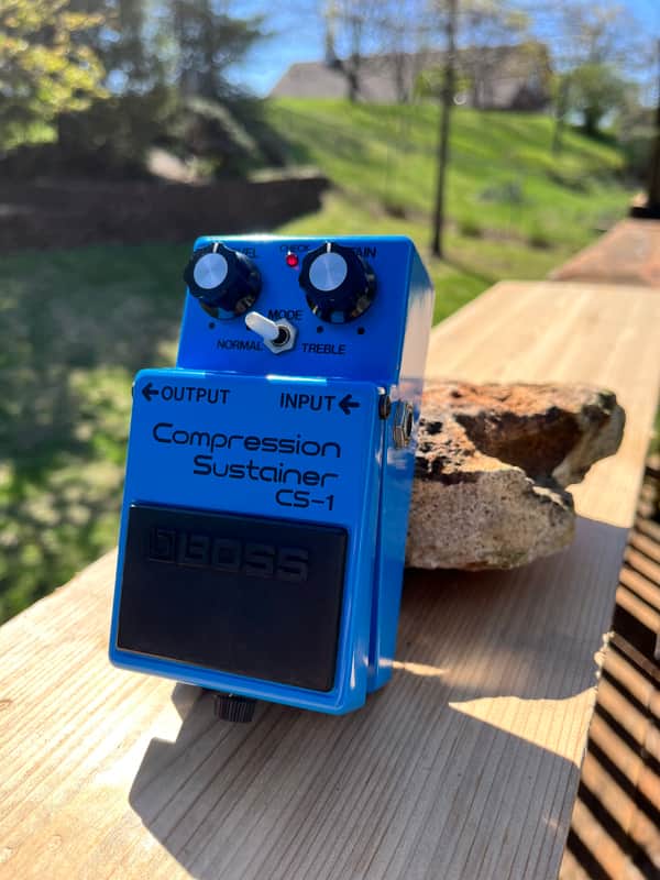 Boss CS-1 Compression Sustainer (Black Label) w/ box image 1