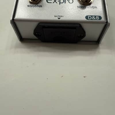 Ex Pro D&B Distortion Booster Boost Guitar Effect Pedal + Original Box image 4