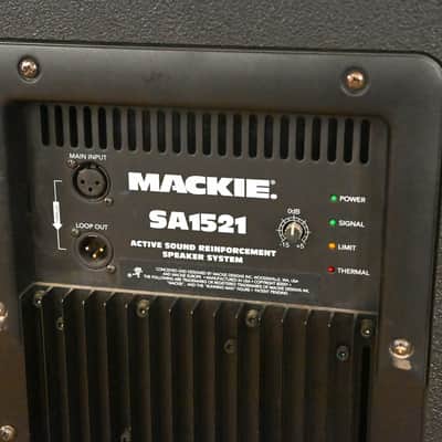 Mackie SA1521 15-inch 2-Way 500W Active Loudspeaker (PAIR) CG01YUW *ASK FOR SHIPPING* image 7
