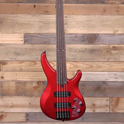 Yamaha TRBX305 5-String Bass Candy  Apple Red image 4