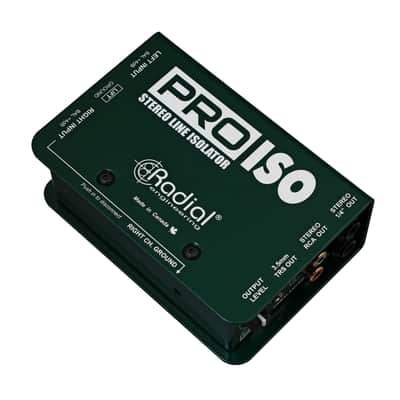 Radial Pro-Iso +4dB to -10dB Converter and Isolator image 2