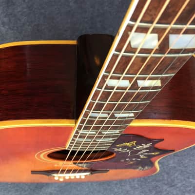 Gibson Hummingbird 1965 Cherry Sunburst image 7