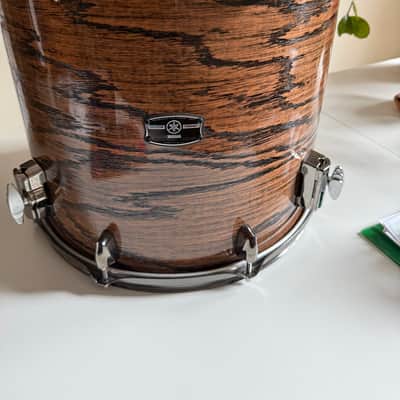 Yamaha Live Custom Hybrid Oak 3pc Drum Set Natural MINT image 5