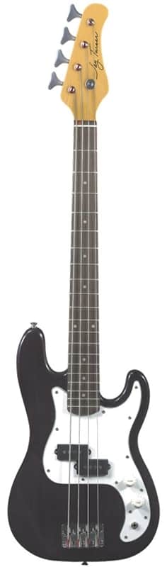 Jay Turser P-Bass 3/4 Style Trans Black image 1