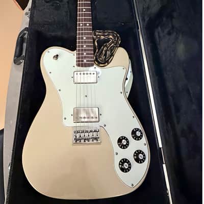 Fender “Chris Schiflet foo fighters” Telecaster deluxe 2016-2022 - Shoreline gold image 12