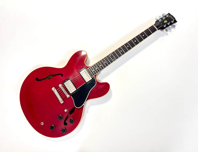 Gibson ES-335 Dot Figured 1995 Cherry image 1