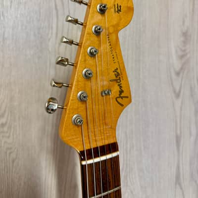 Fender Custom Shop 1960 Stratocaster NOS Black – Clapton Mid Boost 2012 image 3