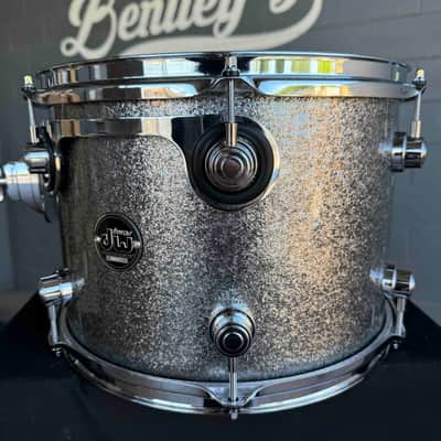 DW Performance Series 9x13 Rack Tom in Titanium Sparkle FinishPly (Rm 4) image 3