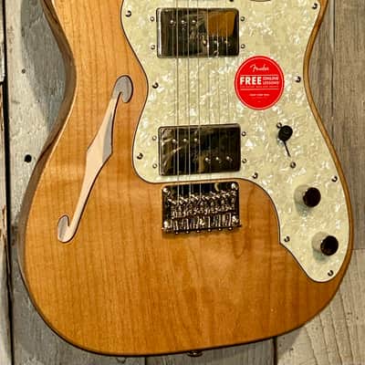 NEW Squier Classic Vibe '70s Telecaster Thinline Natural, HH Includes Pro Setup & Ships Fast so Support Small Business ! image 3