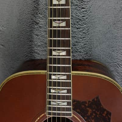 Morris MG-1100 Japan Dreadnought w/ Hard Case image 7