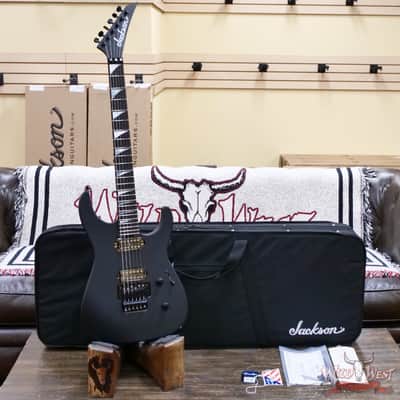 Jackson American Series Soloist SL2 DX Floyd Rose Ebony Fingerboard Satin Black 7.90 lbs image 5