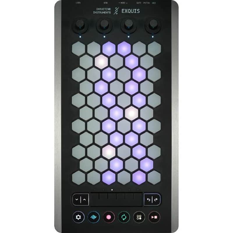 Intuitive Instruments Exquis Deluxe Expressive MIDI Controller (aluminium sides) image 1