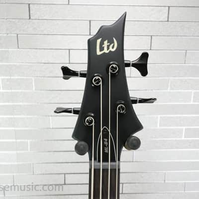 ESP LTD FL-4 Fred Leclercq Signature - Black Red Burst Satin image 16