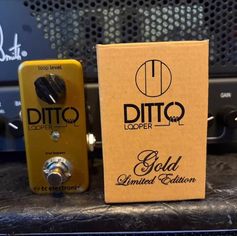 TC Electronic Ditto Looper Gold Limited Edition 2015-2020 - Gold image 1