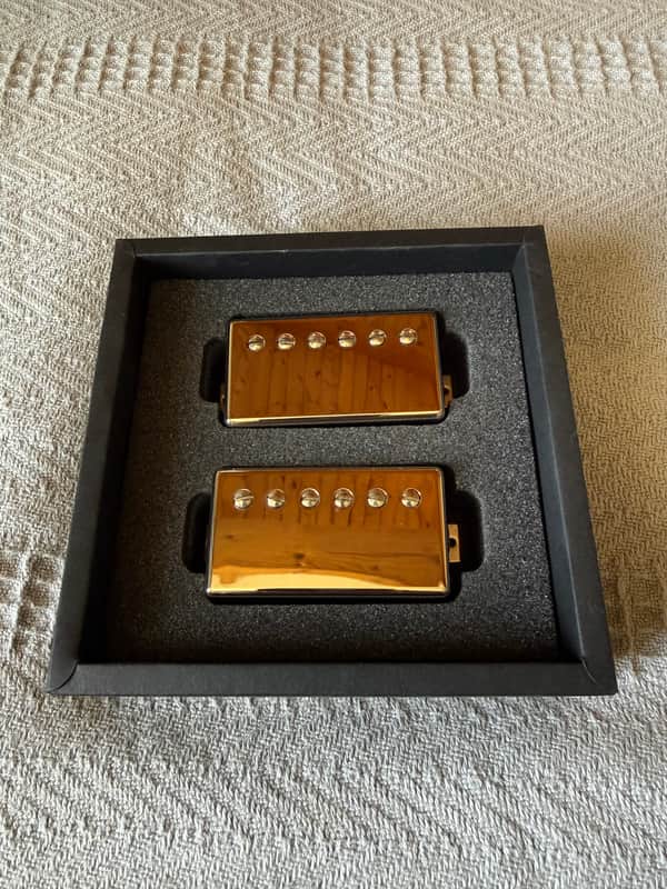 Gibson Burstbucker 1 and 2 Pickup Set Nickel image 1