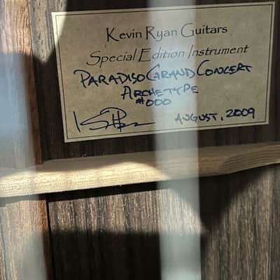 2009 Kevin Ryan Paradiso - The Prototype for this Model Serial #000 !! image 9